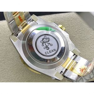 Reloj Mecánico Automático al por Mayor, Resistente al Agua, 40 mm, Movimiento 3135, Dos Tonos, Dorado y Negro, Cerámica, Buceo, Acero 904L - Product Image 5