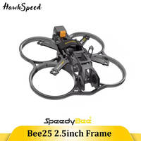 SpeedyBee Bee25 Metal 2.5inch Frame 120mm Wheelbase untuk O3 Air Unit/Link/Vista VTX RC FPV Drone Quadcopter