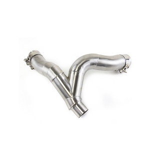 Systèmes d'échappement de moto pour <span class=keywords><strong>DUCATI</strong></span> <span class=keywords><strong>MONSTER</strong></span> <span class=keywords><strong>950</strong></span> 937 Desert X 2021-2024 Middle Link Pipe Connexion en acier inoxydable - Product Image 2