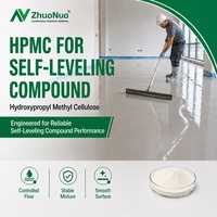 Poudre de HPMC pour composé autonivelant, éther de cellulose à haute rétention d'eau, additif pour mortier sec