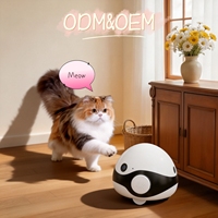 Robot caméra pour animaux de compagnie écologique, laser intelligent, application sans fil, mouvement à 360°, contrôle intelligent à distance, jouet interactif pour chien et chat