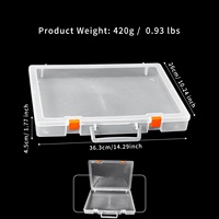 Caja de Almacenamiento de Archivos de Papel A4/A5 Rectangular de Alta Calidad para Oficina, Estuche de Almacenamiento Portátil, Organizador de Escritorio con Tapa para Piezas/Artículos