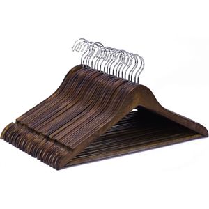 Wholesale Good Price Bulk 360 Swivel Hook Solid Wood Single <b>Hanger</b> Coat <b>Hanger</b> Clothes <b>Hanger</b> for Clothing Store Living Room - Product Image 2