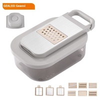 Huishoudelijke Essentials Multifunctionele Handmatige Snijder Groenten Keuken Gadgets met 9-in-1 Verstelbare Messen