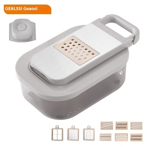 Home Essentials Multi-function Manual Slicer Vegetables <b>Kitchen</b> <b>Gadgets</b> with 9 in 1 Adjustable Blades - Product Image 3