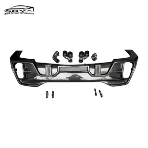 Diffusore Posteriore in Fibra di Carbonio Stile LD di Alta Qualità per <span class=keywords><strong>BMW</strong></span> <span class=keywords><strong>X6</strong></span> <span class=keywords><strong>G06</strong></span> 2019+ - Product Image 3