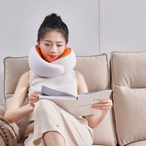 3 in 1 Cooling U-Shape for Airplane <b>Memory</b> Foam Support Travel Neck <b>Pillow</b> Set - Product Image 4