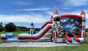 บ้านลมเป่าลมรูปดาวอวกาศสำหรับเด็ก ทำจากพีวีซีเชิงพาณิชย์ - Product Image 5