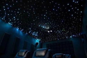 PLAFONDS EN ÉTOILES À FIBRE OPTIQUE PERSONNALISÉES pour Home cinéma ou salon, panneaux de plafond lumineux à fibre optique - Product Image 3