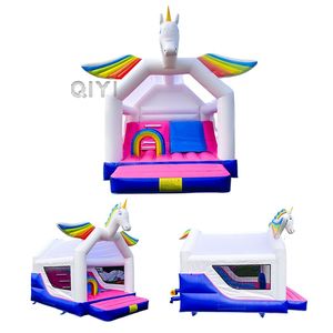 Château gonflable commercial blanc pour adultes - Product Image 4