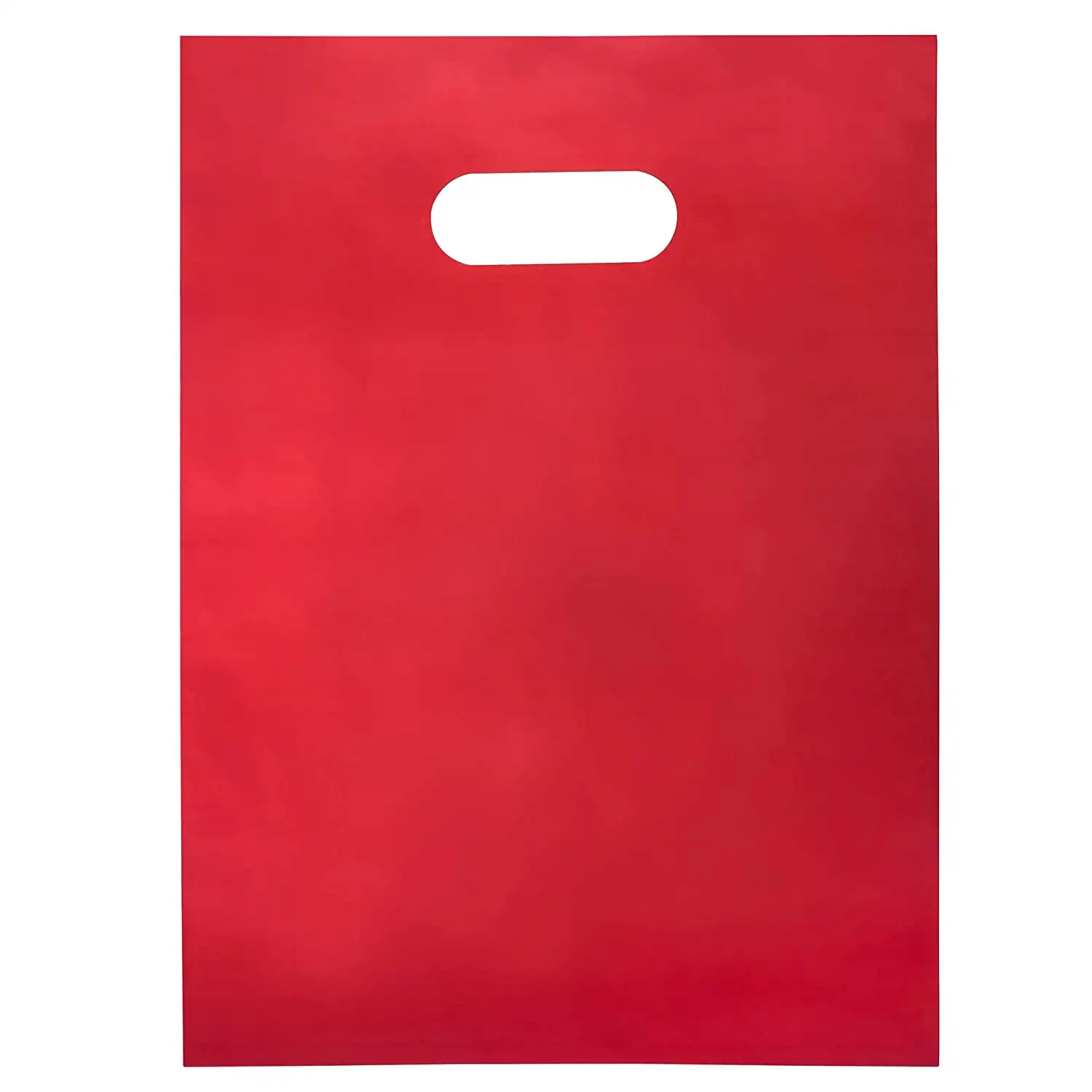 Personalized Custom Plastic Shopping Bags with Die Cut Handle Durable LDPE/HDPEP Plastic Bags for Business
