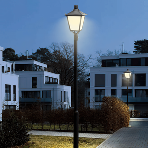 Fabbrica fornitura diretta palo montato lanterna LED Post lampade Top - Product Image 6