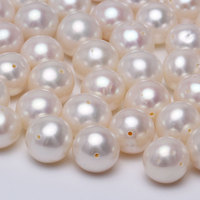 2024 vente en gros 4A perles de perles d'eau douce naturelles de culture blanches-perles d'eau douce rondes en vrac perles en vrac