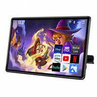 Monitor de Reposacabezas con Pantalla Táctil IPS Portátil de 13.5 Pulgadas y Alta Resolución con Android 14 para Entretenimiento en el Asiento Trasero con Wi-Fi y USB