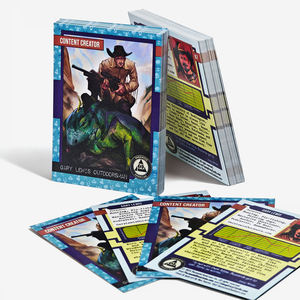 Carte <span class=keywords><strong>da</strong></span> Gioco Sportive di Calcio Personalizzate, Carte Collezionabili TCG, Custodia per Carte con Stampa Personalizzata su Entrambi i Lati - Product Image 1