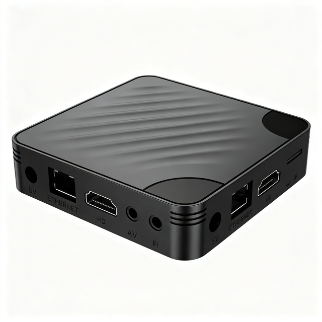 Mini Size Android Smart Set Top Box 4K Youtube  Supported Home Entertainment TV Box