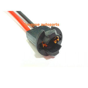 Dragon Leap Automotive Wiring Harness <b>Socket</b> 2 Pin T10 168 194 2825 W5W For Parking Side Marker <b>Light</b> License Plate Bulb - Product Image 1