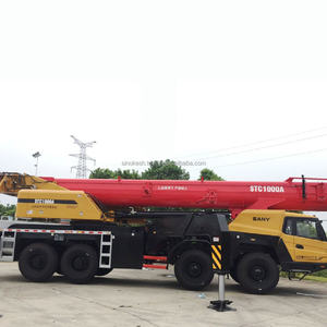 Grúa sobre Camión Sany STC1000C Usada en China, 100t, Pluma en U de 60m, Altura de Elevación de 78.1m, en Venta - Product Image 1