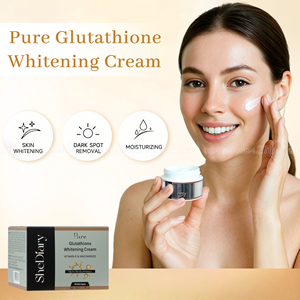 Crema Facial Blanqueadora Antienvejecimiento con Doble Glutatión de Marca Privada 50ml, Niacinamida y Arbutina, Humectante Iluminador para Todo Tipo de Piel - Product Image 1