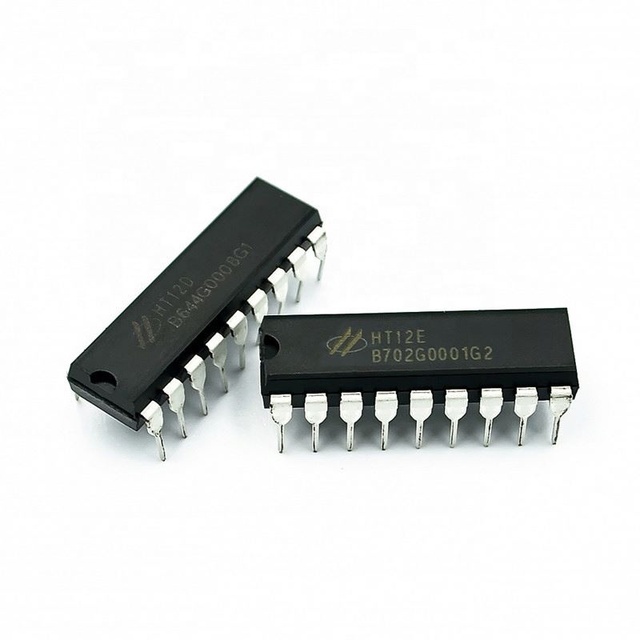 In stock HT12D IR receiver HT12E ic chips rf transmitter ht-12e ht-12d ic supplier price