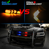 DXZ DC12V LED-Blitzwarnleuchte-Kit für Auto-Außen-/Anhänger-Van-CE-zertifiziertes Nachrüst-Upgrade Universal ausstattung