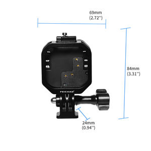 <span class=keywords><strong>Cage</strong></span> de refroidissement et de <span class=keywords><strong>charge</strong></span> 1/4" pour caméra Insta360 GO Ultra, horizontale et verticale, en alliage d'aluminium ultra-léger, étui de protection - Product Image 4