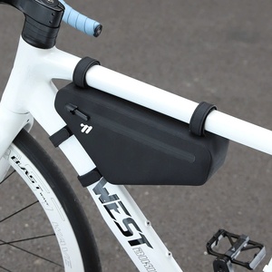 Bolsa de Quadro de Bicicleta WEST BIKING Triângulo 1.2L Portátil e Leve com Entrada para Fone de Ouvido - Product Image 6