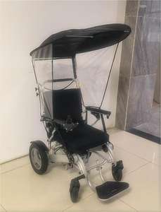 Couverture imperméable pour fauteuil roulant Sac personnalisé pour fauteuil roulant Couverture confortable pour fauteuil roulant doublé en peluche pour adultes âgés - Product Image 4