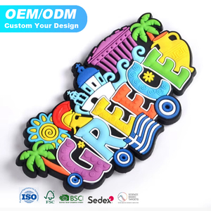 Производитель, персонализированные высококачественные рекламные подарки, сувениры для городского туризма, 3d магниты на холодильник для украшения холодильника - Product Image 1