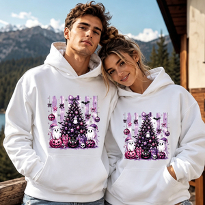 6 pegatinas termoadhesivas de vinilo suave y elástico sin residuos, con diseño de casa embrujada rosa, murciélago y linterna, para Halloween - Product Image 6
