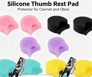 Repose-pouce en silicone OEM, coussinet antidérapant pour clarinette, oboe et accessoires d'instruments à vent - Product Image 1