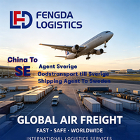 Services d'expédition aérienne et de fulfillment vers l'aéroport de Luleå, Suède – Compagnie logistique avec garantie de départ ponctuel