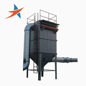 Sistema Industrial de Colector de Polvo por Pulso con Bomba de Motor, Soplado Inverso Tipo DMC, 99.9% de Eficiencia, Bolsas Impermeables para Fundición de Metal - Product Image 5