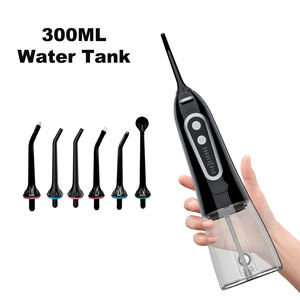 Unique 300ml réservoir IPX7 sans fil électrique Oral Irrgator dents nettoyage voyage maison Portable dentaire eau Flosser - Product Image 1