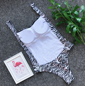 Personnalisé Impression Léopard Formation Petites Filles Maillots de bain Dos Nu Maillot de bain - Product Image 2