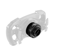 Adaptateur à dégagement rapide MOZA Racing compatible PC, boîtier en alliage d'aluminium de qualité aéronautique, noir, moulage privé, qualité Chine continentale