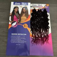 Nouvelle Collection Tresses Afro Passion Twist Cheveux Synthétiques pour Tressage Africain Vente en Gros Extensions de Cheveux Faciles à Tresser