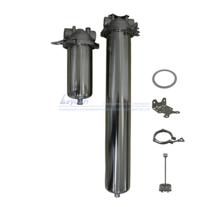 Carcasa de Filtro de Agua Industrial de Acero Inoxidable 304 316L de 10 Pulgadas con Cartucho de Filtro de Agua PP - Product Image 3