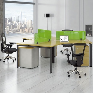 नई डिजाइन कार्यालय फर्नीचर पैर कंप्यूटर डेस्क फ्रेम - Product Image 6