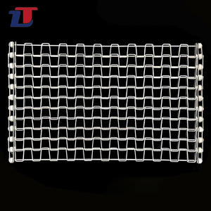 สายพานตาข่ายโลหะ Great Wall สายพานเหล็กกล้าไร้สนิม<span class=keywords><strong>รู</strong></span>ปเกือกม้า ตาข่ายลวดสำหรับเครื่องจักร สายพานลำเลียงตาข่าย Great Wall - Product Image 4