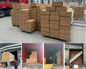 Panneaux sandwich en polyuréthane PU Haofa, échantillon gratuit, panneaux muraux <span class=keywords><strong>d</strong></span>écoratifs imperméables en métal, système de panneaux muraux extérieurs pour l'extérieur - Product Image 4