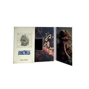 High Quality 4.3 Inch LCD Video Advertising Brochure Paper for Brand Promotion Gift Card Business Invitation Instruction <b>Book</b> - Product Image 3