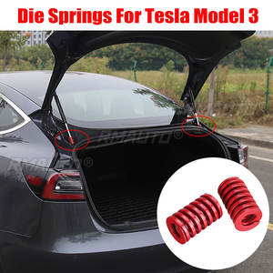 2 Piezas de Resorte de 25mm de Diámetro Exterior para Soporte de Puerta Trasera Izquierda, Color Rojo, para Tesla Model 3 2017 2018 2019 2020 - Product Image 2