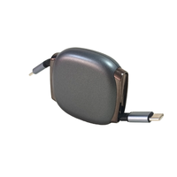 Câble de données USB-C magnétique rétractable de 7 longueurs, 3 pieds, 240 W, TPE, 5 A, charge rapide, accessoires pour téléphone, expédition immédiate