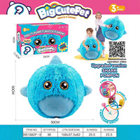 Ballon Gonflable Anti-Stress Exclusif Transfrontalier en Peluche, Grande Balle Magique Capybara Surprise, Ballon Rebondissant Mignon, Cadeau Dessin Animé 0-24