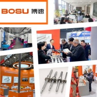 BOSU Stahlkugelgewindetrieb-Set 50mm Bearbeitete Schraubenwelle SSR1605 für Präzisionsbearbeitungsmaschinen