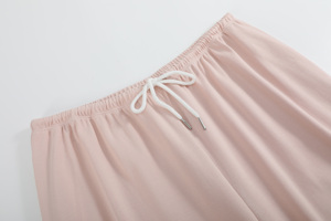 Nouveauté 100% coton biologique vêtements pour adultes pantalon pour femmes pantalon de pyjama de couchage de salon personnalisable pour les femmes - Product Image 4