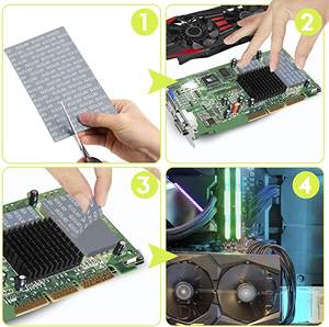 Gelid Gp-almohadilla térmica Extream Gc, almohadilla térmica para Cpu de 2Mm, venta directa de fábrica - Product Image 5