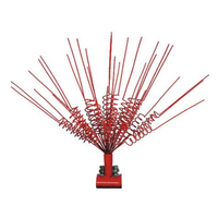 Accessoires électriques, répulsif à oiseaux pour la transmission d'énergie électrique, panneau solaire, durée de vie plus longue, plastique et acier inoxydable 304, ISO 9001