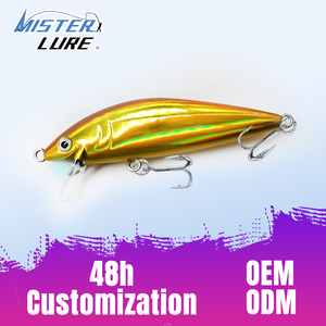 Señuelo de Pesca MISTER LURE de 70 mm y 10 g, Diseño de Escamas de Pez, Color Personalizable, Señuelo Duro de Plástico, Señuelo de Pesca de Plástico - Product Image 1